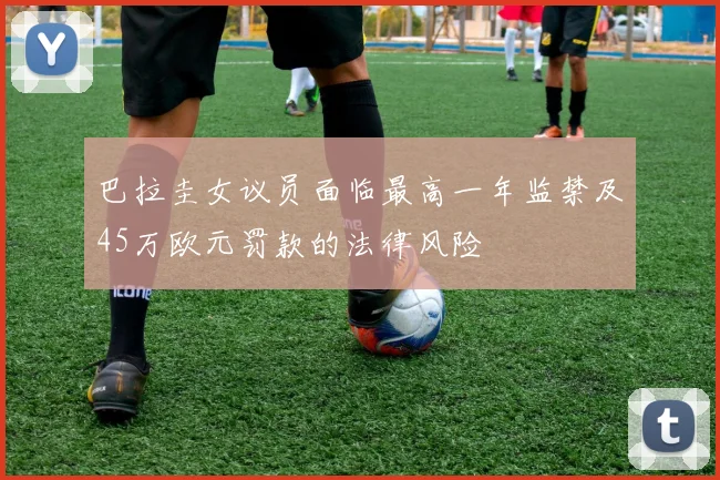 巴拉圭女议员面临最高一年监禁及45万欧元罚款的法律风险